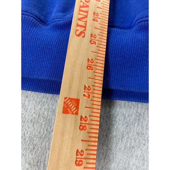 Champion ECO Authentic Cotton Blend Hoodie‎ Sweatshirt (Men's Large) Blue - Picture 10 of 12